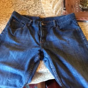 Levi’s 577 lower rise loose fit size 14